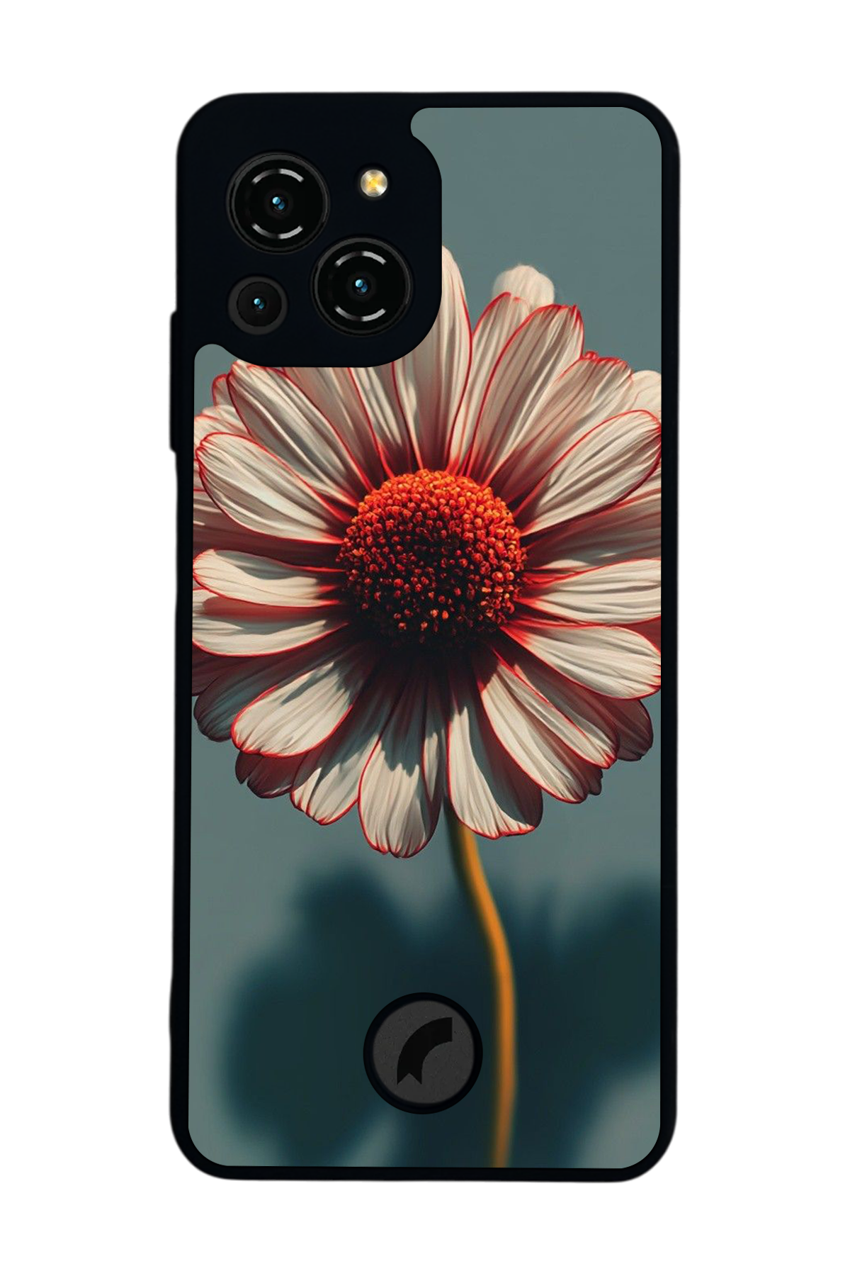 Reeder S23 Pro Max Uyumlu Cicek Tasarımlı Glossy Premium Kılıf