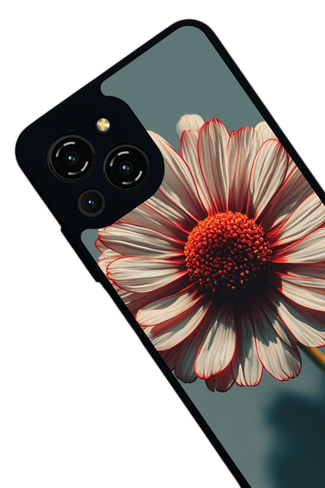 Reeder S23 Pro Max Uyumlu Cicek Tasarımlı Glossy Premium Kılıf