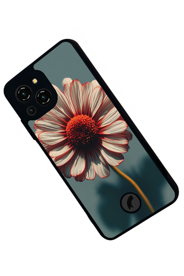 Reeder S23 Pro Max Uyumlu Cicek Tasarımlı Glossy Premium Kılıf