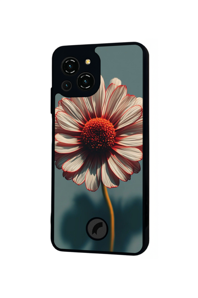 Reeder S23 Pro Max Uyumlu Cicek Tasarımlı Glossy Premium Kılıf