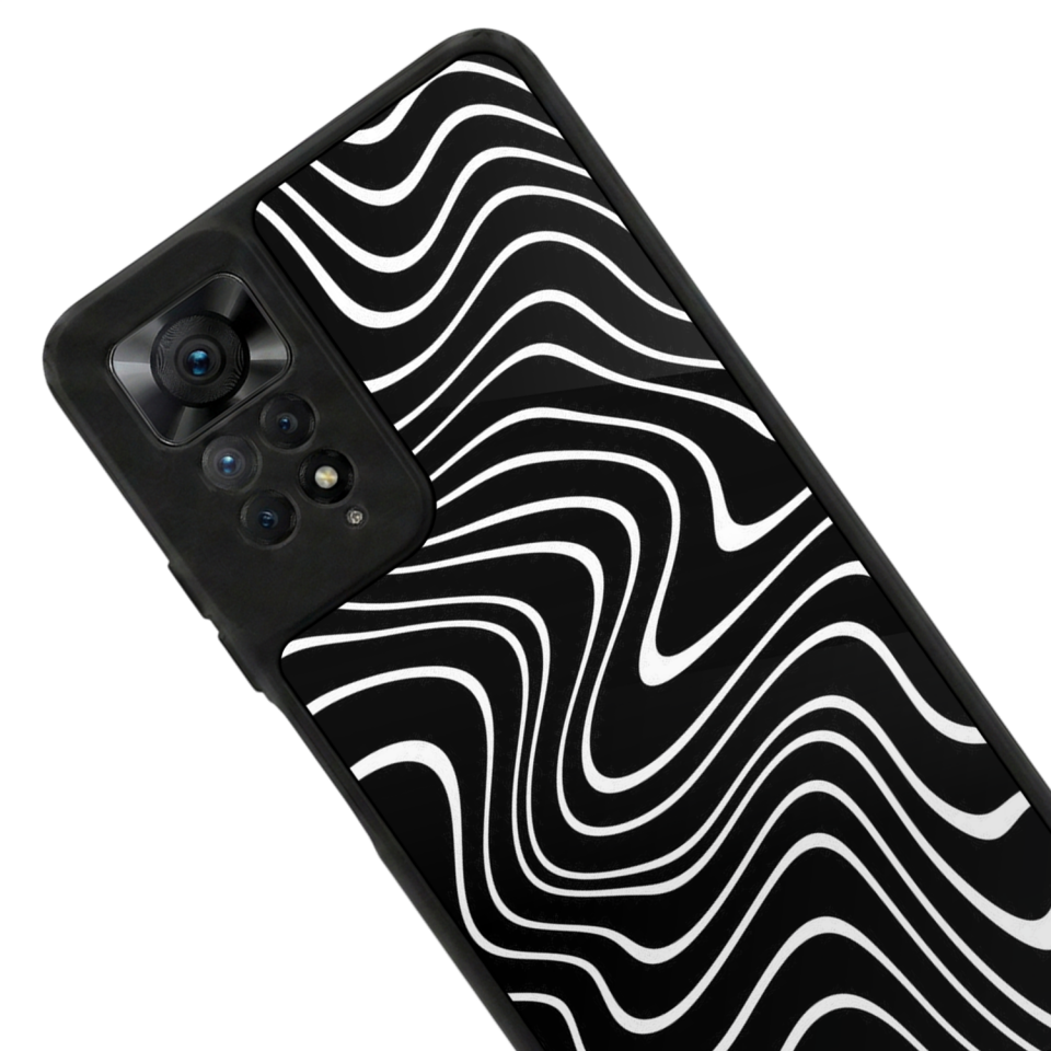 Xiaomi Redmi Note 11 Pro Uyumlu Çizgi Sanatı Tasarımlı Glossy Premium Kılıf