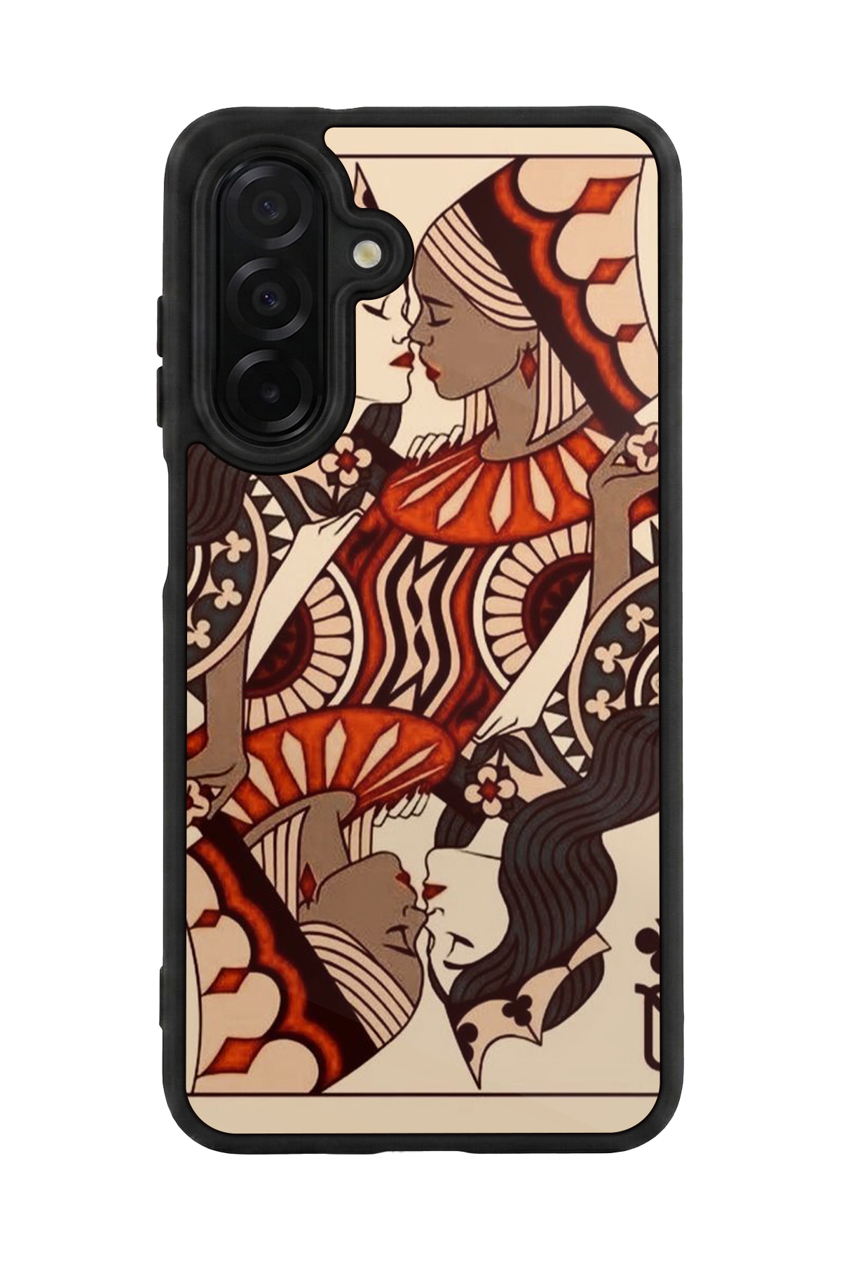 Samsung Galaxy A56 Uyumlu Kalp Love Tasarımlı Glossy Premium Kılıf