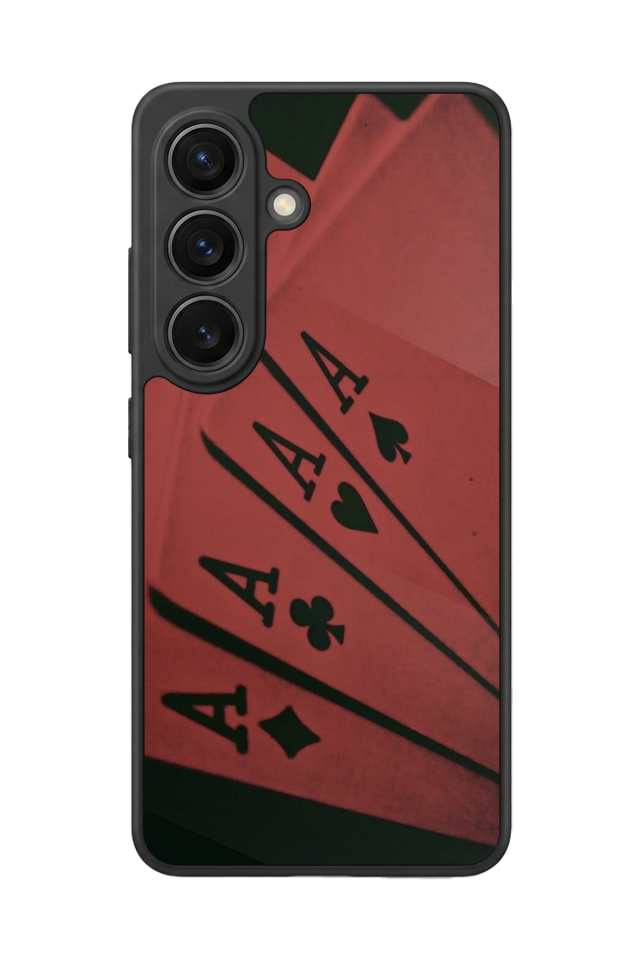 Samsung Galaxy S26 Uyumlu Kart Tasarımlı Glossy Premium Kılıf