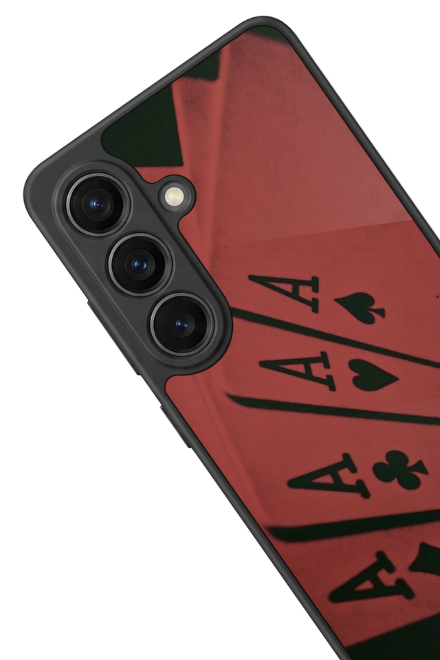 Samsung Galaxy S26 Uyumlu Kart Tasarımlı Glossy Premium Kılıf
