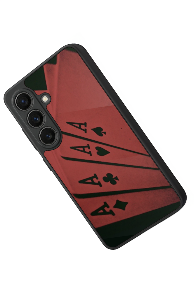 Samsung Galaxy S26 Uyumlu Kart Tasarımlı Glossy Premium Kılıf