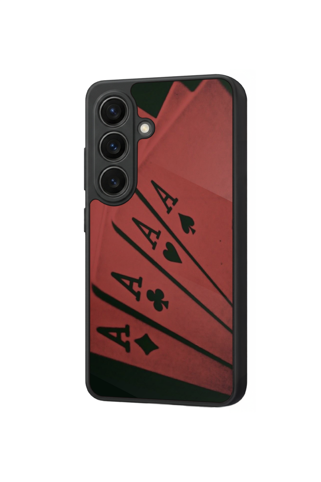 Samsung Galaxy S26 Uyumlu Kart Tasarımlı Glossy Premium Kılıf