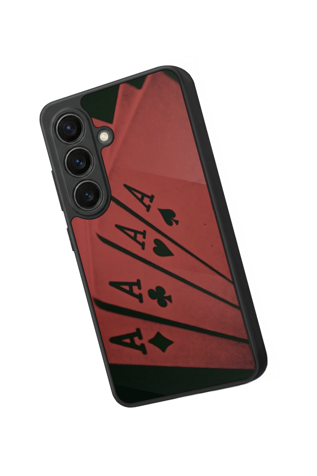 Samsung Galaxy S26 Uyumlu Kart Tasarımlı Glossy Premium Kılıf