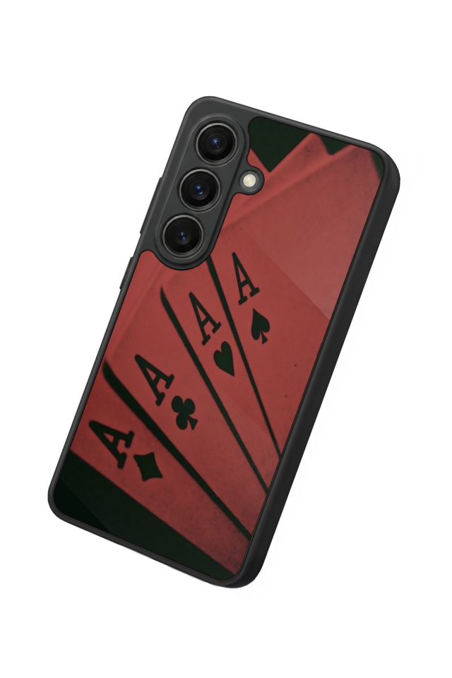 Samsung Galaxy S26 Uyumlu Kart Tasarımlı Glossy Premium Kılıf