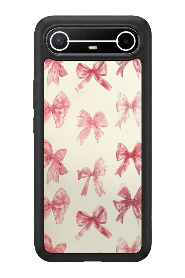 Tecno Spark Slim 5G Uyumlu Kurdele Tasarımlı Glossy Premium Kılıf