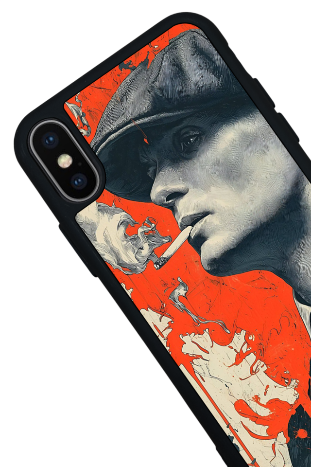 iPhone X/ XS Uyumlu Peaky Blinders Tasarımlı Glossy Premium Kılıf