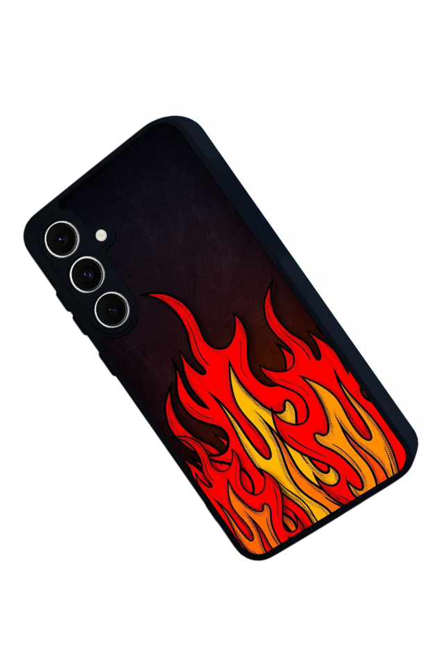Samsung Galaxy S24 FE Uyumlu Abstract Tasarımlı Glossy Premium Kılıf