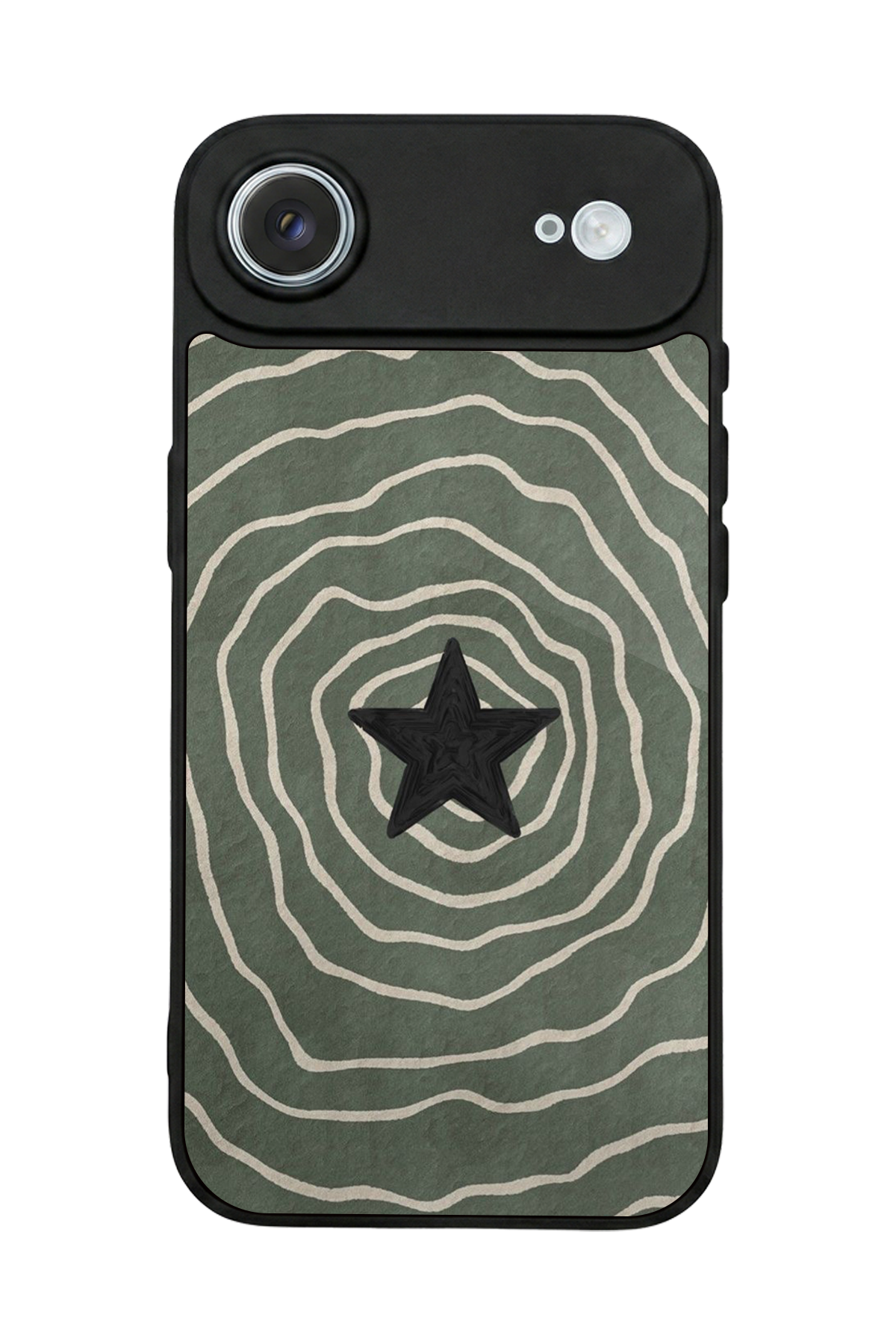 iPhone 17 Air Uyumlu Retro Yildizlar Tasarımlı Glossy Premium Kılıf