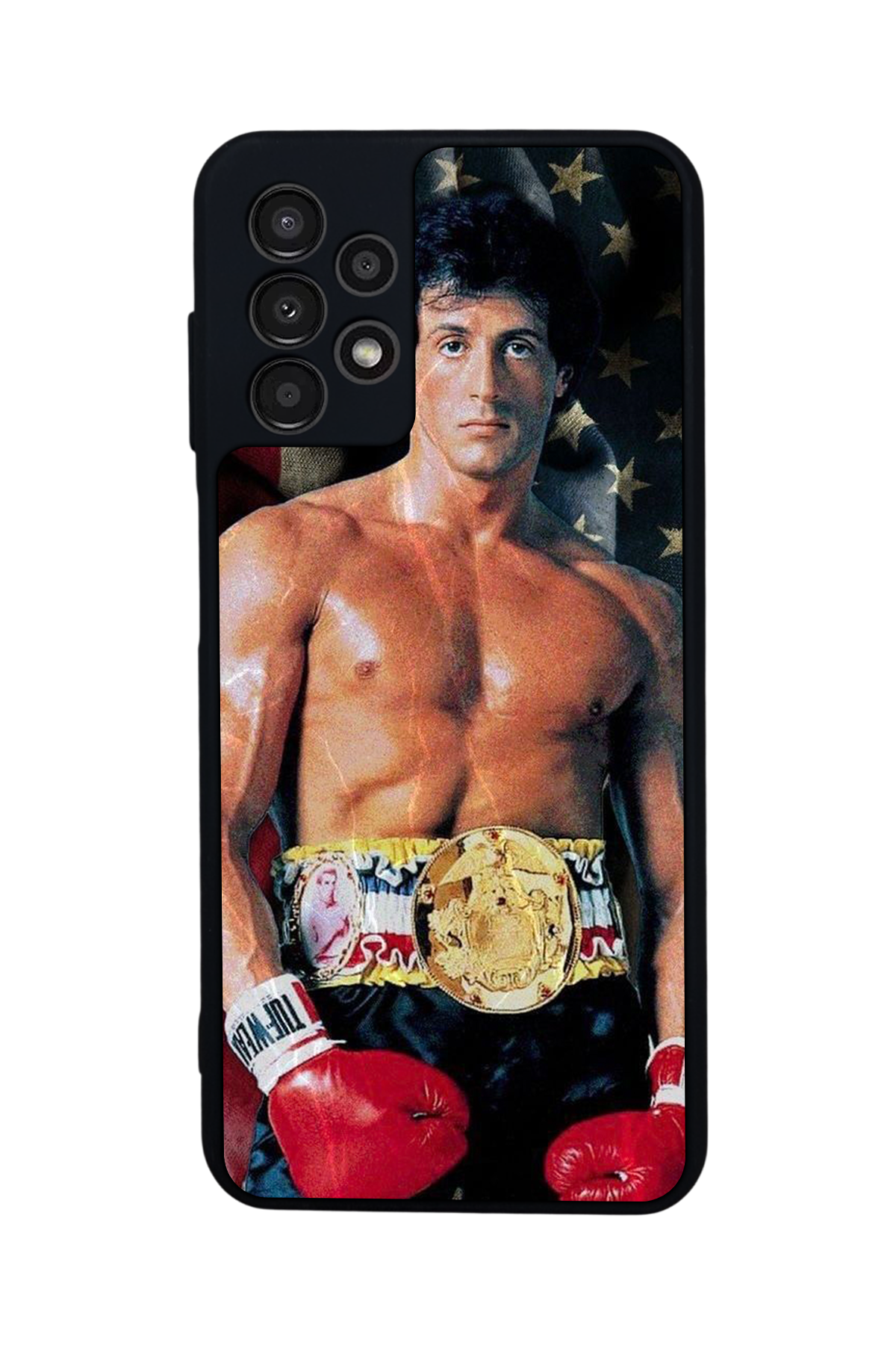 Samsung Galaxy A13 Uyumlu Rocky Tasarımlı Glossy Premium Kılıf