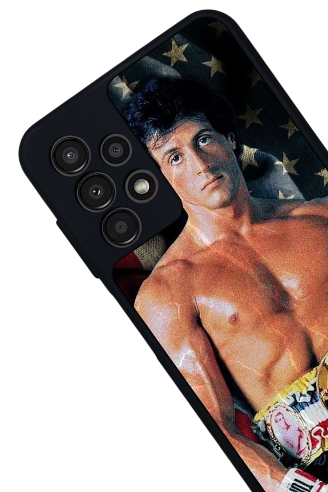 Samsung Galaxy A13 Uyumlu Rocky Tasarımlı Glossy Premium Kılıf