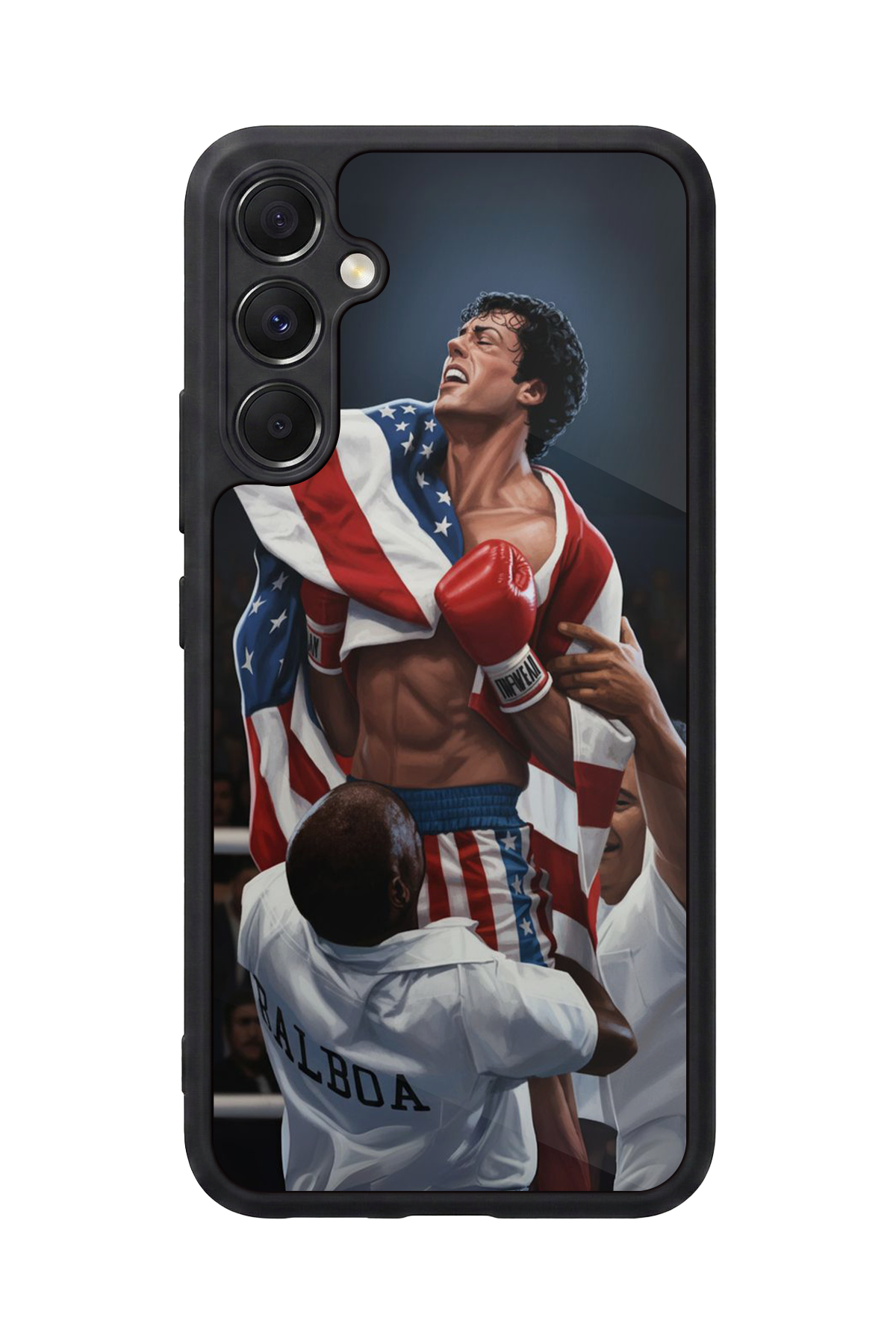 Samsung Galaxy M34 Uyumlu Rocky Tasarımlı Glossy Premium Kılıf