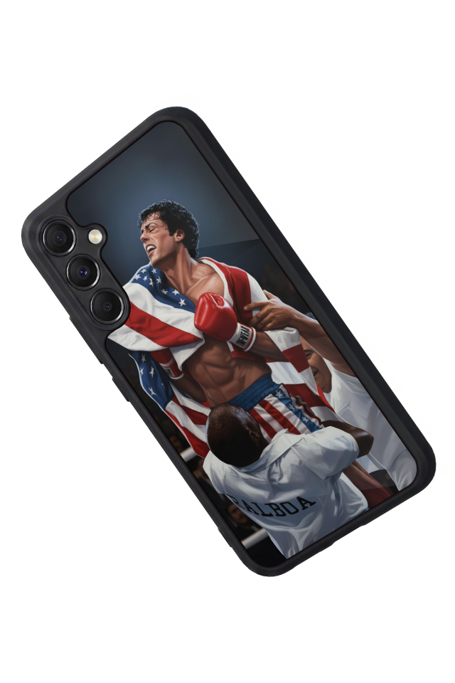 Samsung Galaxy M34 Uyumlu Rocky Tasarımlı Glossy Premium Kılıf