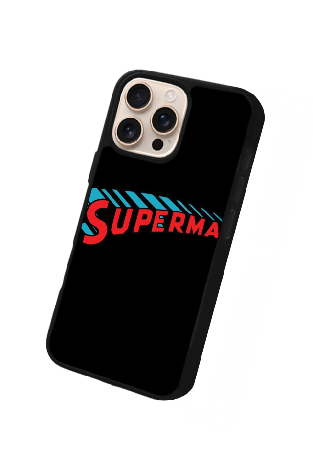 iPhone 14 Pro Max Uyumlu Superman Tasarımlı Glossy Premium Kılıf