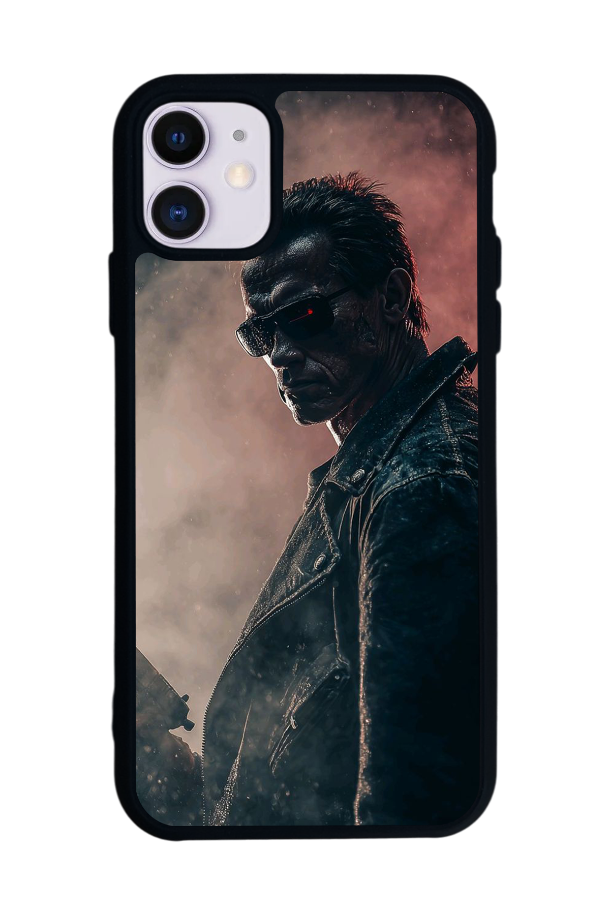 iPhone 11 Uyumlu Terminator Tasarımlı Glossy Premium Kılıf