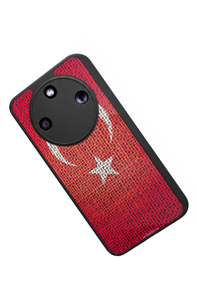 Honor Magic 8 Lite Uyumlu Türk Bayragi Tasarımlı Glossy Premium Kılıf