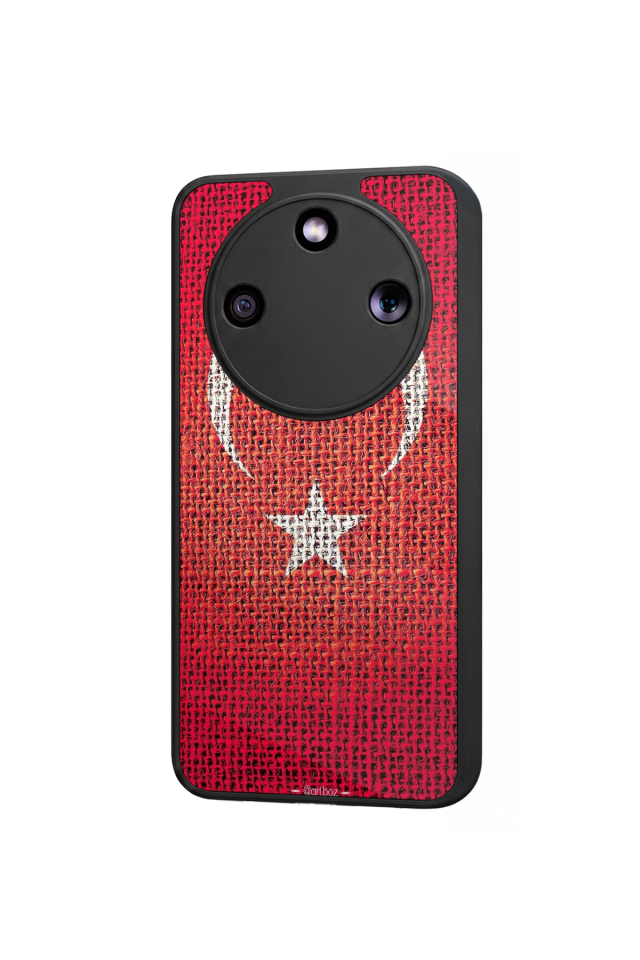 Honor Magic 8 Lite Uyumlu Türk Bayragi Tasarımlı Glossy Premium Kılıf