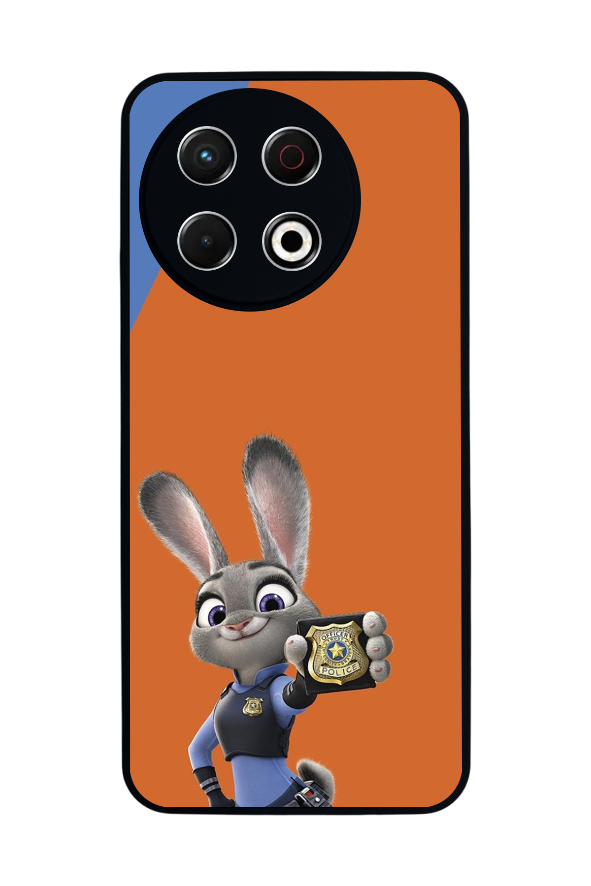 Tecno Spark 30 Pro Uyumlu Zootropolis Tasarımlı Glossy Premium Kılıf