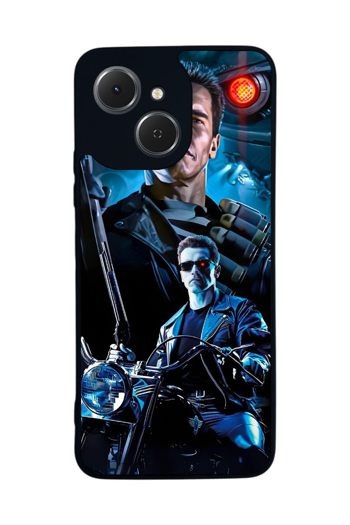 Tecno Spark 40C Uyumlu Terminator Tasarımlı Glossy Premium Kılıf