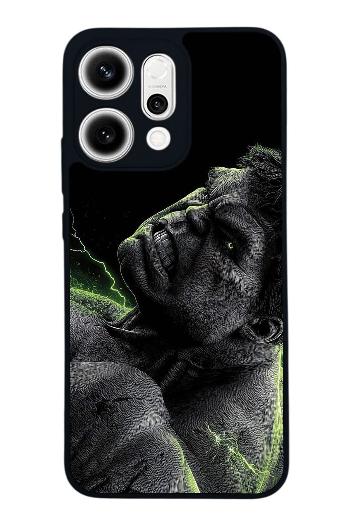 Oppo Reno 14 Uyumlu Hulk Tasarımlı Glossy Premium Kılıf