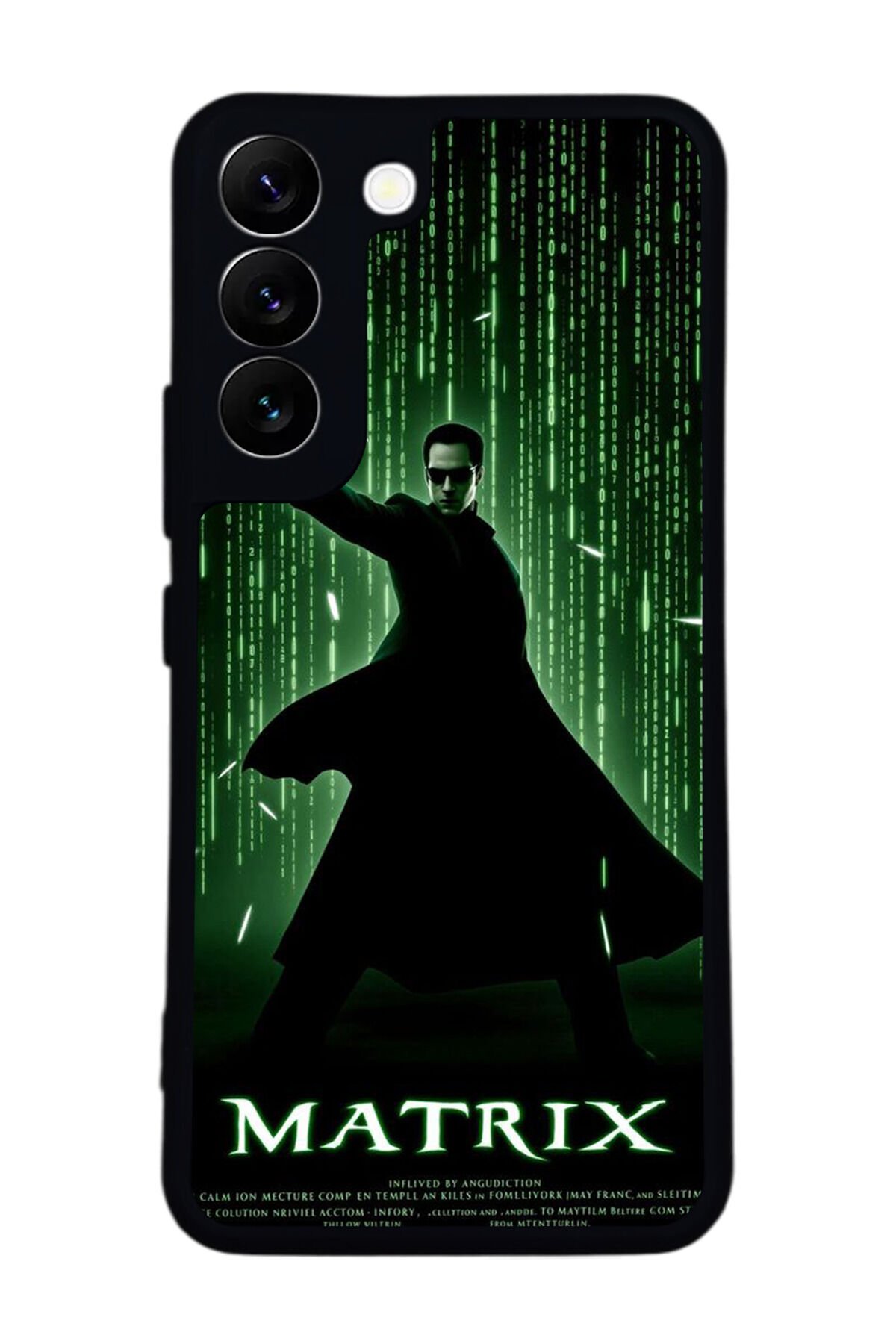 Samsung Galaxy S22 Uyumlu MatriSamsung Galaxy S22 Tasarımlı Glossy Premium Kılıf