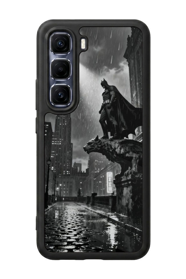 Infinix Hot 60 Pro Plus Uyumlu Batman Tasarımlı Glossy Premium Kılıf