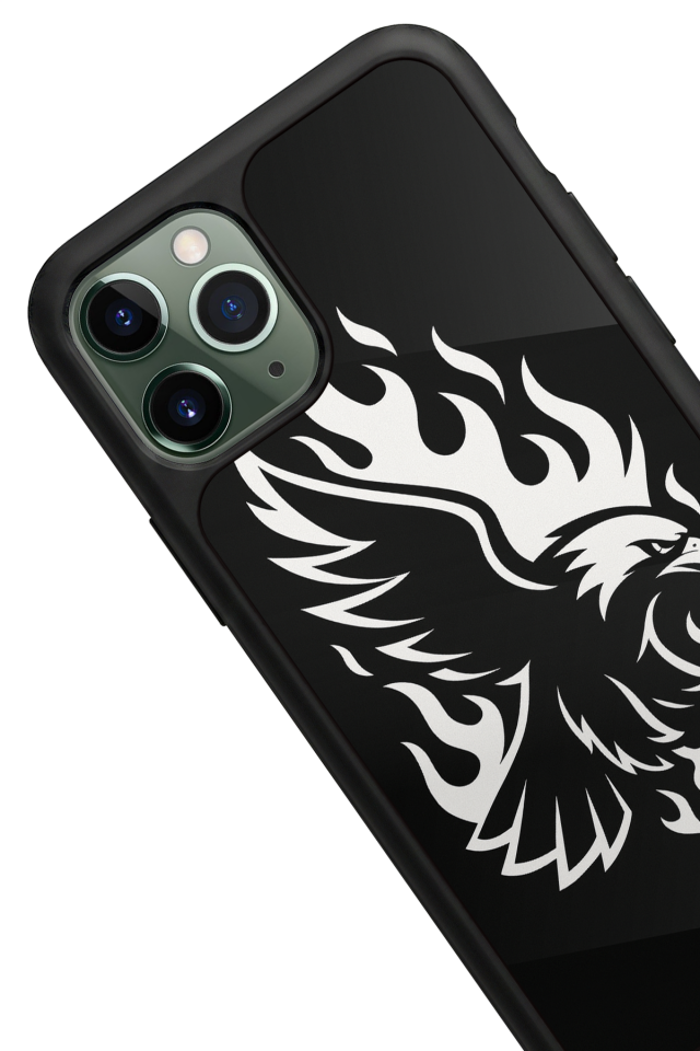 iPhone 11 Pro Max Uyumlu Besiktas Tasarımlı Glossy Premium Kılıf
