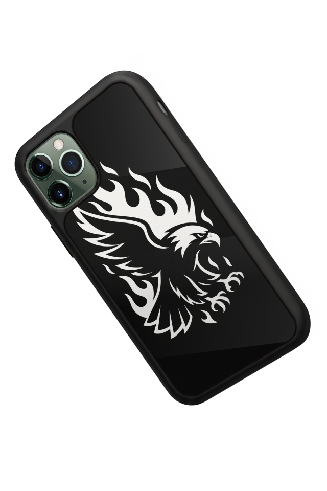 iPhone 11 Pro Max Uyumlu Besiktas Tasarımlı Glossy Premium Kılıf