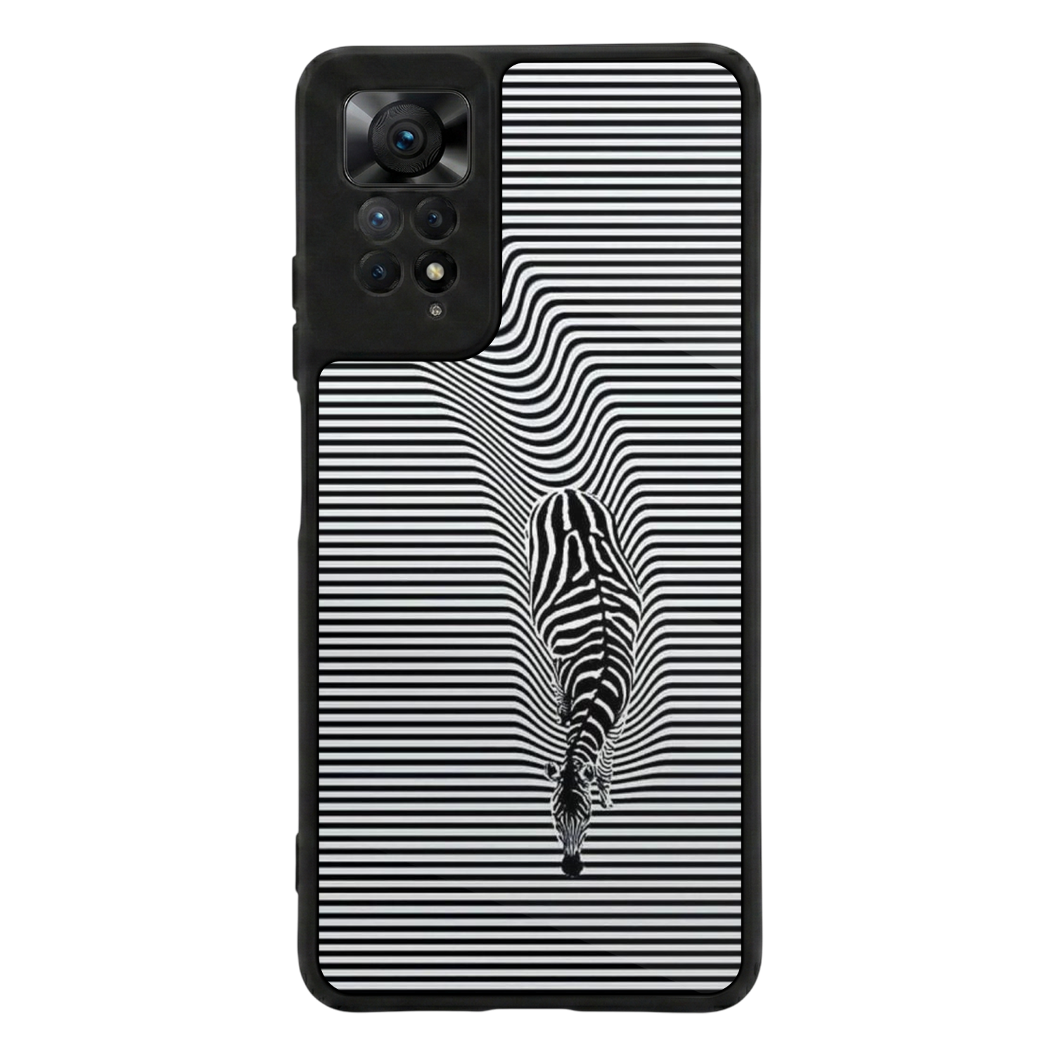 Xiaomi Redmi Note 11 Pro Uyumlu Çizgi Sanatı Tasarımlı Glossy Premium Kılıf