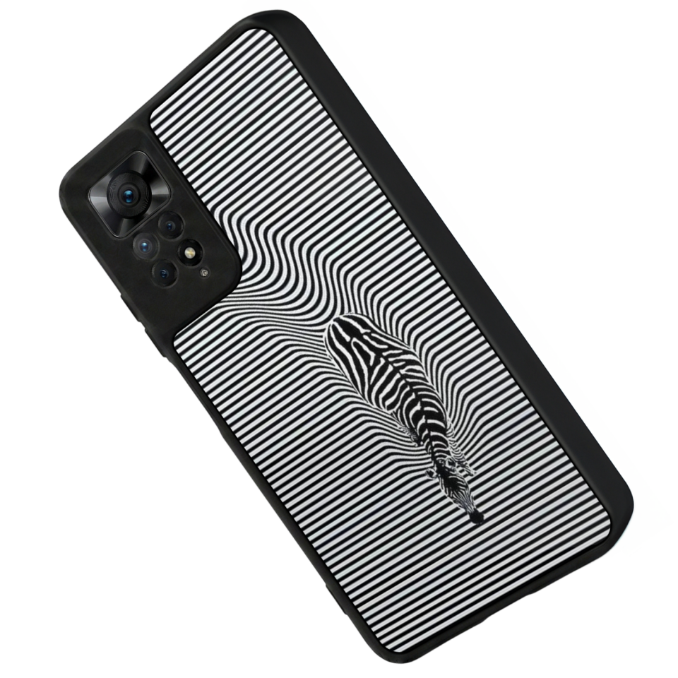 Xiaomi Redmi Note 11 Pro Uyumlu Çizgi Sanatı Tasarımlı Glossy Premium Kılıf