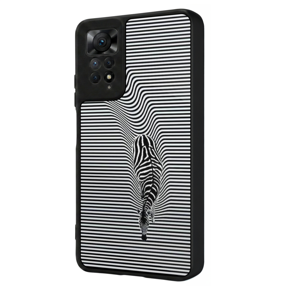 Xiaomi Redmi Note 11 Pro Uyumlu Çizgi Sanatı Tasarımlı Glossy Premium Kılıf