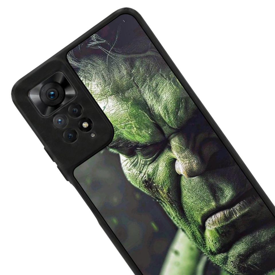Xiaomi Redmi Note 12 Pro Uyumlu Hulk Tasarımlı Glossy Premium Kılıf