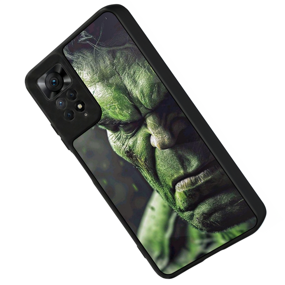 Xiaomi Redmi Note 12 Pro Uyumlu Hulk Tasarımlı Glossy Premium Kılıf