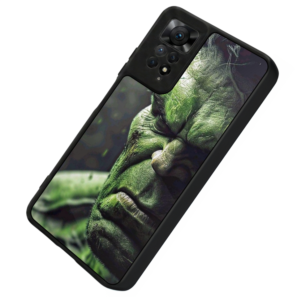 Xiaomi Redmi Note 12 Pro Uyumlu Hulk Tasarımlı Glossy Premium Kılıf