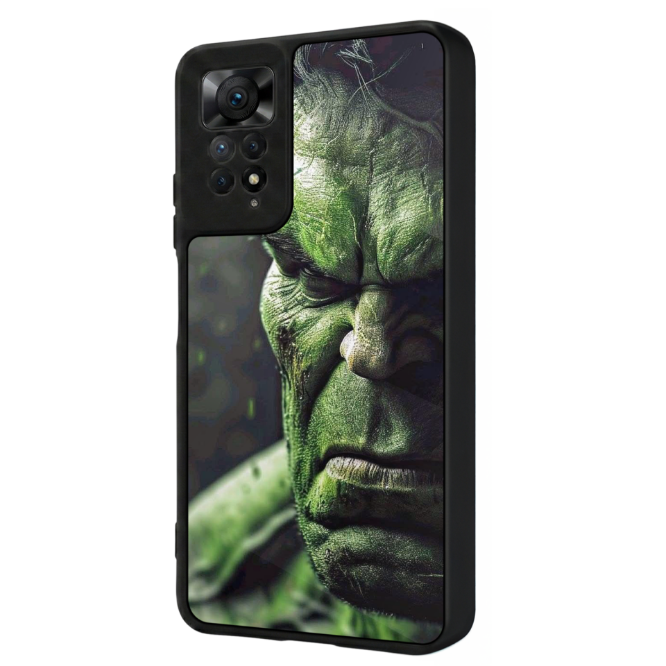 Xiaomi Redmi Note 12 Pro Uyumlu Hulk Tasarımlı Glossy Premium Kılıf