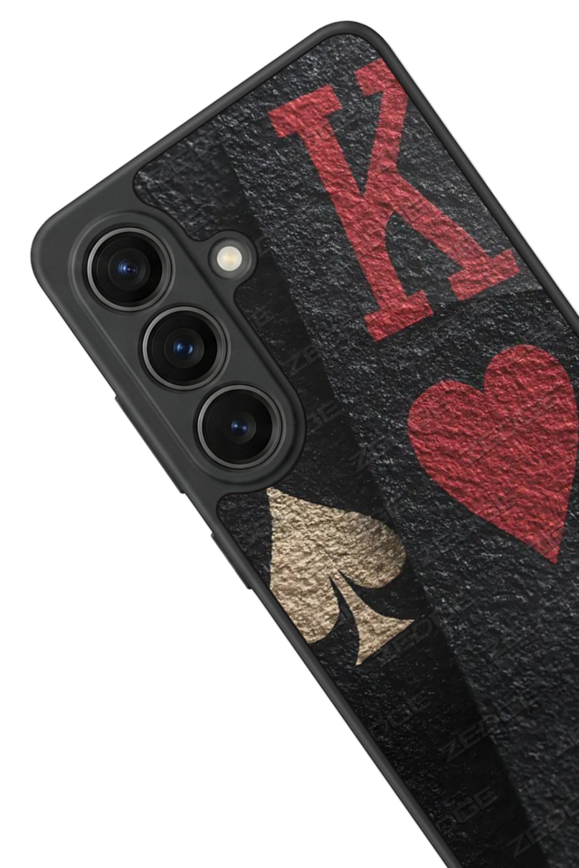 Samsung Galaxy S26 Uyumlu Kart Tasarımlı Glossy Premium Kılıf
