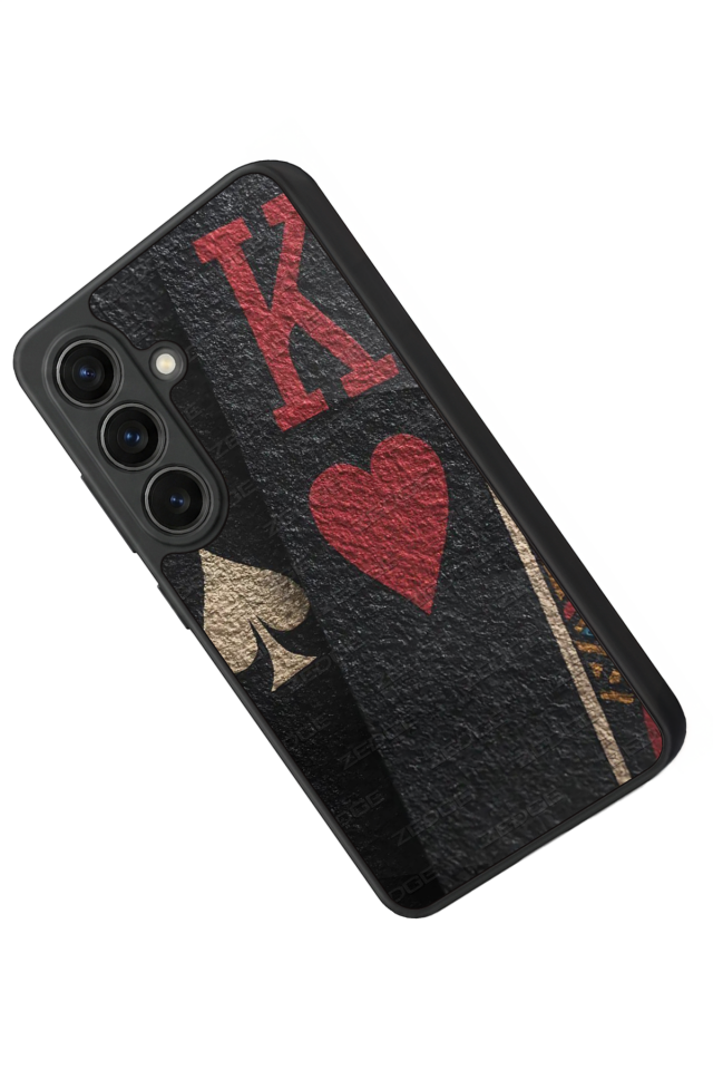 Samsung Galaxy S26 Uyumlu Kart Tasarımlı Glossy Premium Kılıf
