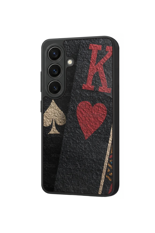 Samsung Galaxy S26 Uyumlu Kart Tasarımlı Glossy Premium Kılıf