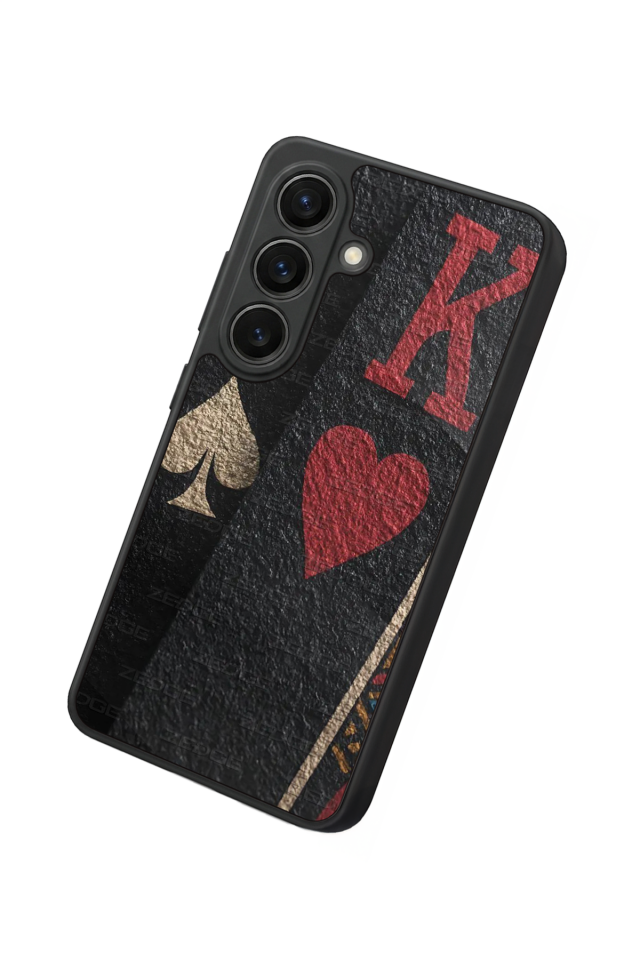 Samsung Galaxy S26 Uyumlu Kart Tasarımlı Glossy Premium Kılıf