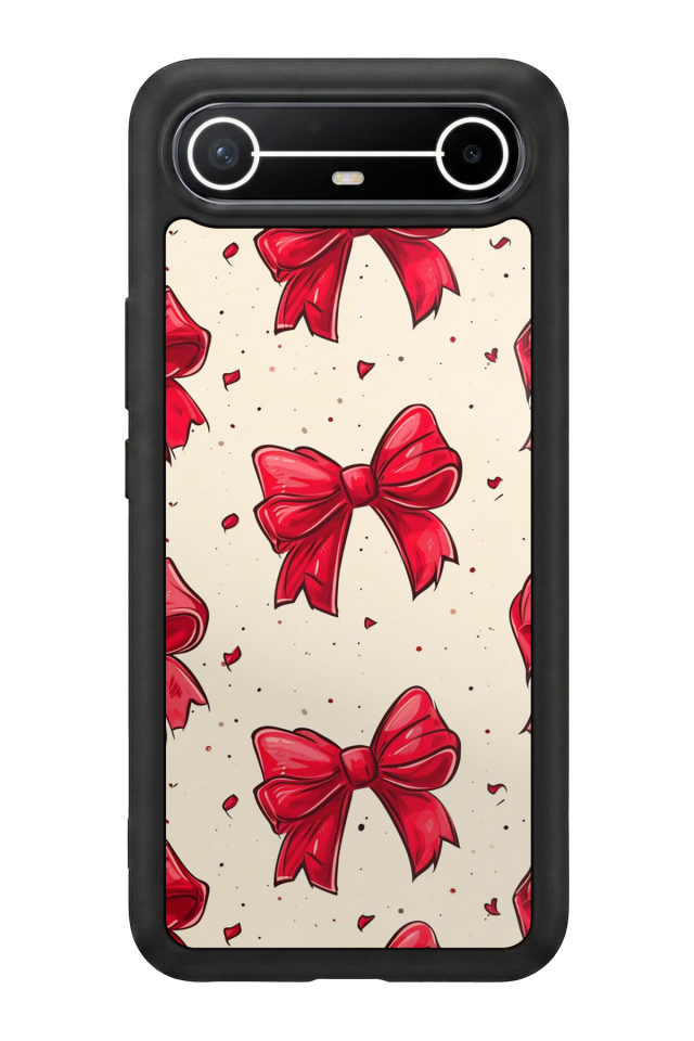 Tecno Spark Slim 5G Uyumlu Kurdele Tasarımlı Glossy Premium Kılıf