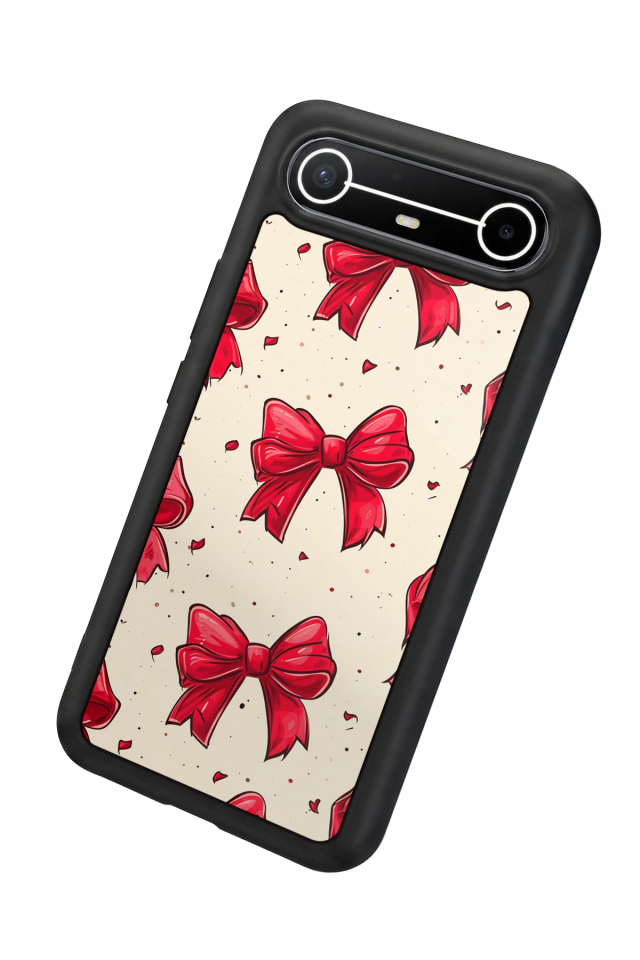 Tecno Spark Slim 5G Uyumlu Kurdele Tasarımlı Glossy Premium Kılıf