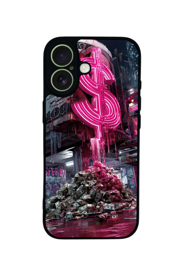 iPhone 17 Uyumlu Para Tasarımlı Glossy Premium Kılıf