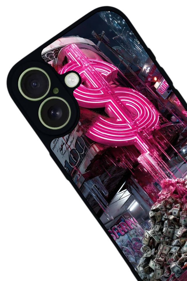 iPhone 17 Uyumlu Para Tasarımlı Glossy Premium Kılıf