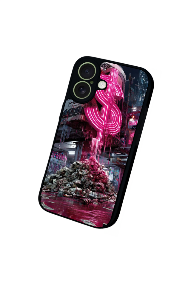 iPhone 17 Uyumlu Para Tasarımlı Glossy Premium Kılıf