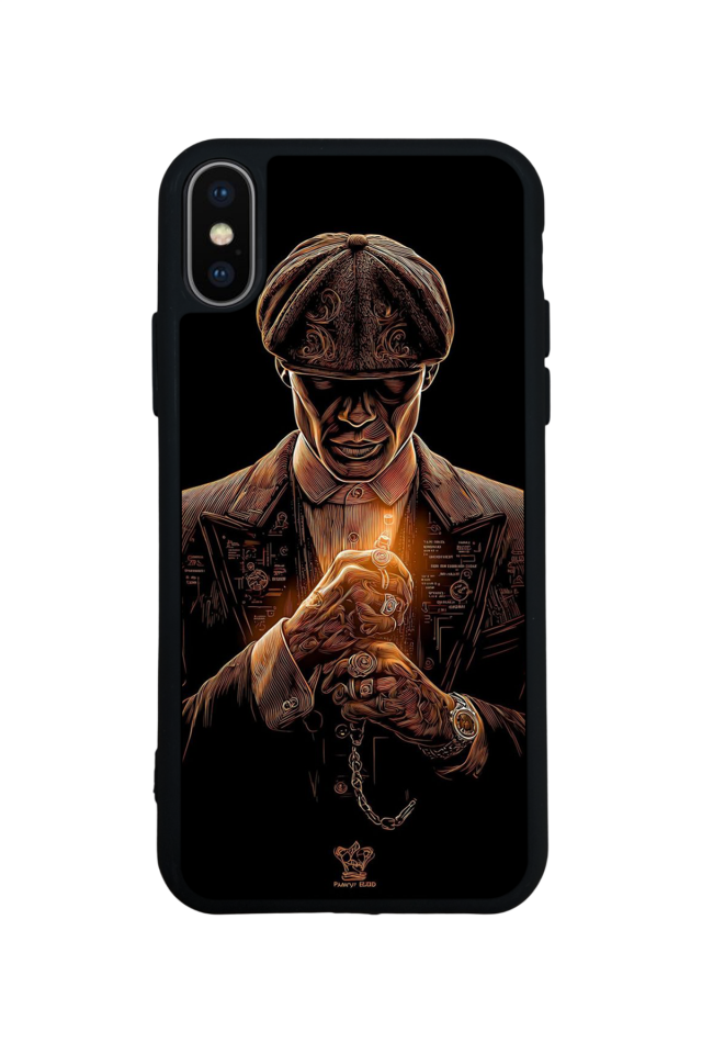 iPhone X/ XS Uyumlu Peaky Blinders Tasarımlı Glossy Premium Kılıf