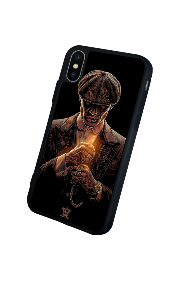 iPhone X/ XS Uyumlu Peaky Blinders Tasarımlı Glossy Premium Kılıf