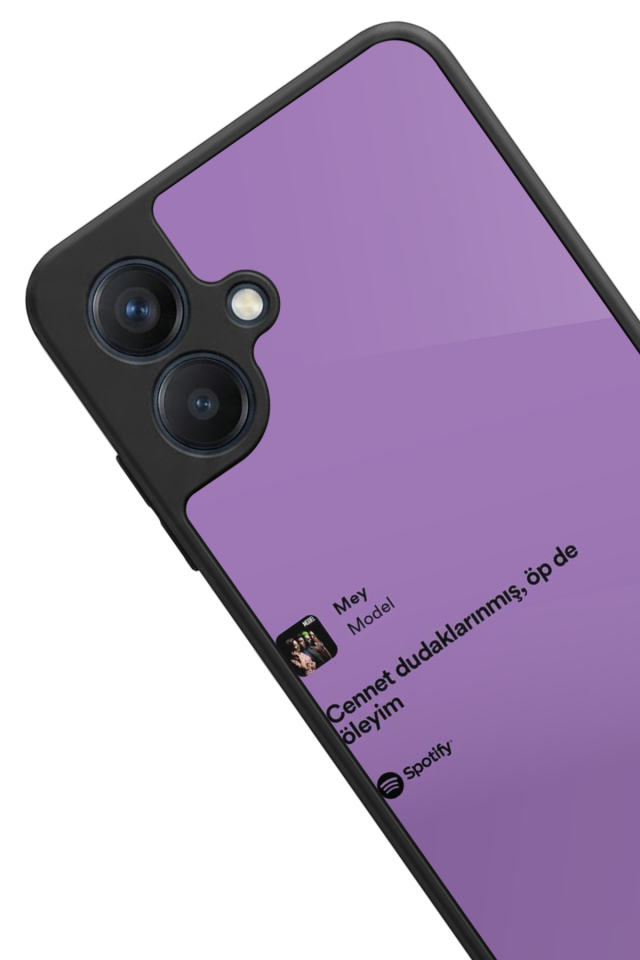Samsung Galaxy A07 Uyumlu Sarki Sozleri Tasarımlı Glossy Premium Kılıf